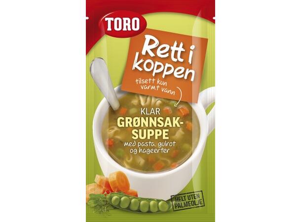 RIK Grønnsaksuppe m/pasta 